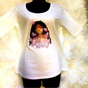 Lacaress Boutique white T-shirt size medium